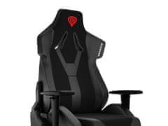 Genesis Nitro 650 gaming stol, črn