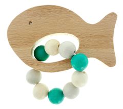 Hess Fish Rattle Turquoise