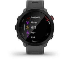 Garmin Forerunner 55 tekaška ura, temno siva