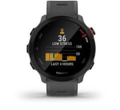 Garmin Forerunner 55 tekaška ura, temno siva