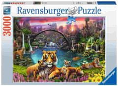 Ravensburger sestavljanka tigri v paradižu, 3000 delčkov