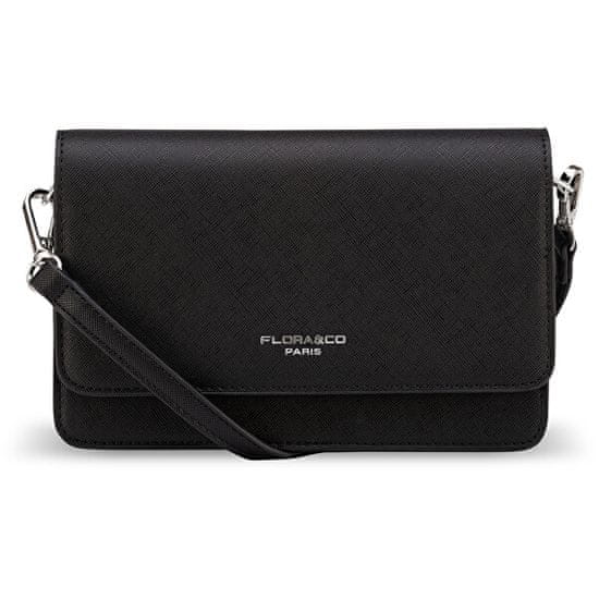 FLORA & CO Ženska crossbody 8053 noir