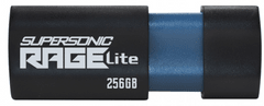 Patriot Supersonic Rage Lite USB 3.2 spominski ključ, 256 GB, 120MB/s (PEF256GRLB32U)