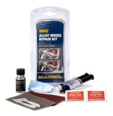 Mannol Alloy Wheel Repair Kit set za popravilo ALU platišč - odprta embalaža