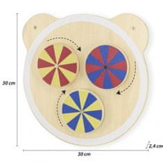 Viga Toys Lesena barvna tabla FSC Certified Montessori