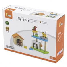 Viga Toys  Pets at Home Leseni igralni set