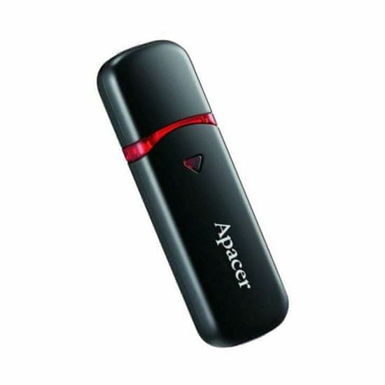 Apacer AH333 USB ključ, 16 GB, črn (AP16GAH333B-1)