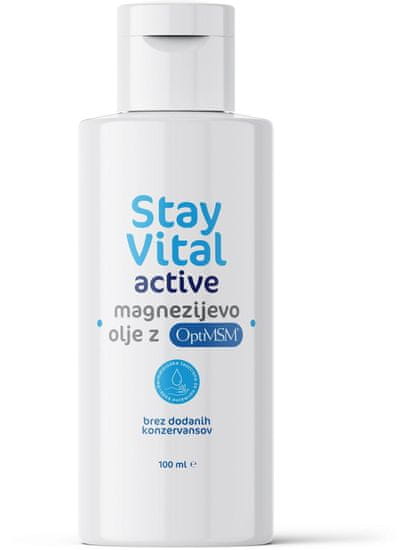 StayVital active Magnezijevo olje z OptiMSM