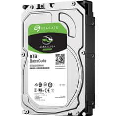 Seagate BarraCuda trdi disk (HDD), 8 TB, 8,89 cm, SATA III, 256 MB, 5400 (ST8000DM004)