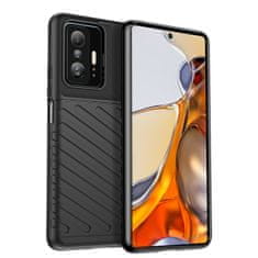 slomart thunder case fleksibilen oklepni ovitek za xiaomi mi 11t pro / mi 11t črn