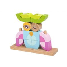 Classic world Ustvarjalne prostorske lesene kocke 3d Classic World Owl