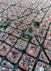 Ravensburger Puzzle Barcelona od zgoraj 1000 kosov