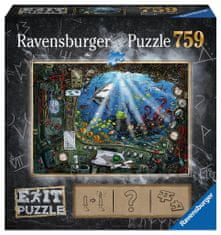 Ravensburger Puzzle Escape EXIT V podmornici 759 kosov