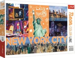 Trefl Puzzle Neon Color Line New York 1000 kosov