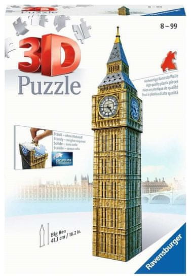 Ravensburger 3D puzzle Big Ben, London 216 kosov