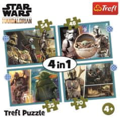 Trefl Puzzle Star Wars: Mandalorian 4v1 (35,48,54,70 kosov)