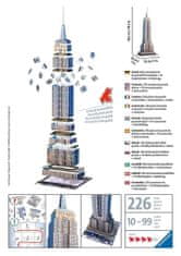 Ravensburger 3D puzzle Empire State Building, New York 216 kosov