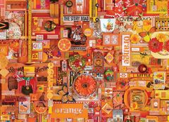 Cobble Hill Puzzle Barve mavrice: Oranžna 1000 kosov