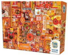 Cobble Hill Puzzle Barve mavrice: Oranžna 1000 kosov