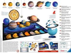 Ravensburger Puzzleball set Solarni sistem 522 kosov