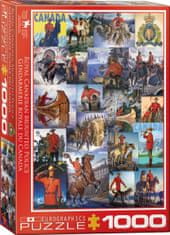 EuroGraphics Puzzle Royal Canadian Mounted Police - kolaž 1000 kosov