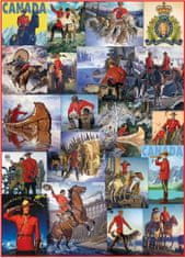 EuroGraphics Puzzle Royal Canadian Mounted Police - kolaž 1000 kosov