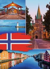 Ravensburger Puzzle Trondheim kolaž, Norveška 1000 kosov