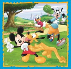 Trefl Puzzle Mickey Mouse in prijatelji 3v1 (20,36,50 kosov)