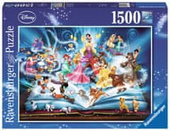 Ravensburger Puzzle Disneyjeva čarobna knjiga pravljic 1500 kosov