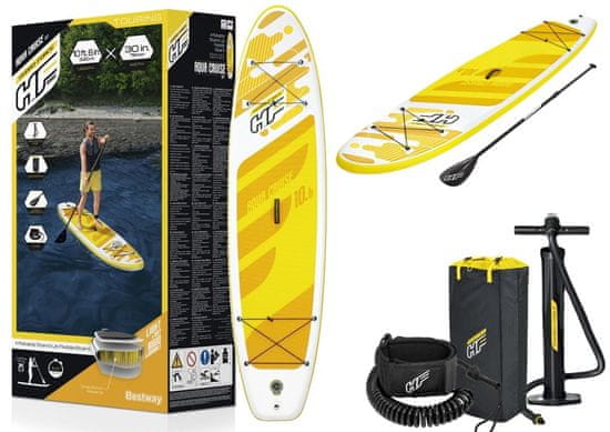 shumee Sup Deska Hydro-Force Yellow 320 x 76 x 12 cm Bestway 65348