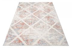 Chemex Carpet Valley Two Level Vintage G873C Salmon Bela 80x150 cm