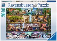 Ravensburger Puzzle Kraljestvo divjih živali 2000 kosov