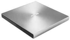 ASUS SDRW-08U8M-U Zendrive zunanji zapisovalec, USB-C, Ultraslim, DVD-RW, srebrn (90DD0292-M29000)