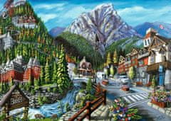 Ravensburger Puzzle Dobrodošli v Banffu 1000 kosov