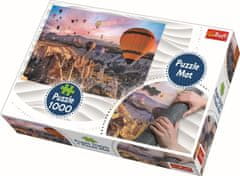 Trefl Puzzle Baloni nad Kapadokijo 1000 kosov + Podloga za sestavljanko