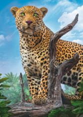 Trefl Puzzle Divji leopard 500 kosov