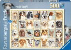 Ravensburger Puzzle Portreti psov 500 kosov