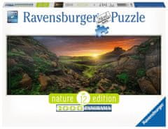 Ravensburger Panoramska sestavljanka Sončni zahod nad Islandijo 1000 kosov