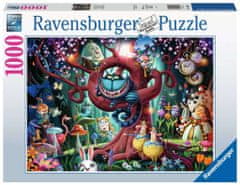 Ravensburger Puzzle Skoraj vsi so nori (Alica v čudežni deželi) 1000 kosov