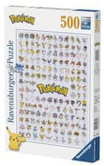 Ravensburger Sestavljanka Pokemon: Prvih 151 vrst 500 kosov