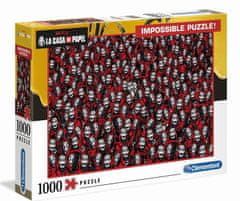 Clementoni Puzzle Impossible: Netflix La Casa del Papel 1000 Pieces