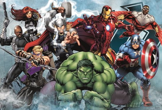 Trefl Puzzle Avengers: 100 kosov v akciji