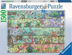 Ravensburger Puzzle Palčki na polici 1500 kosov