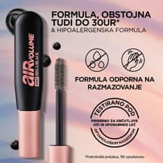 Loreal Paris Air Volume 30H Mega Black maskara, črna