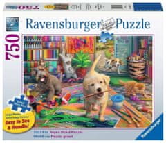 Ravensburger Puzzle Simpatične umetnice XL 750 kosov