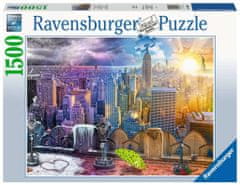 Ravensburger Puzzle Letni časi v New Yorku 1500 kosov