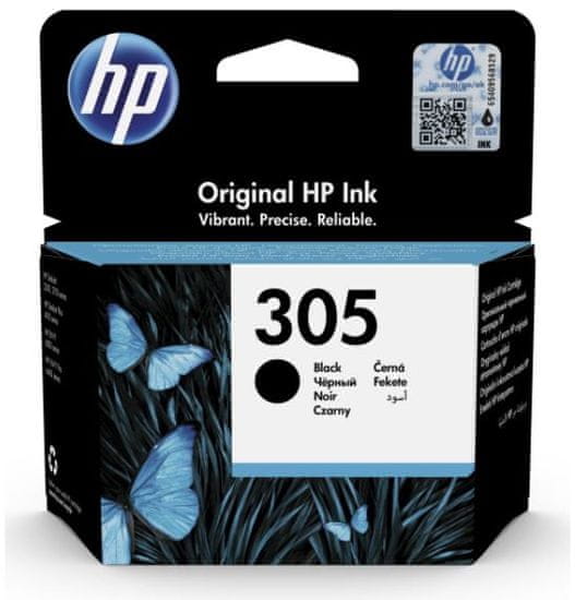 HP 305 kartuša, instant ink, črna (3YM61AE)