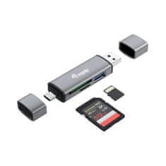 Equip Čitalec kartic z USB 3.0 Hub