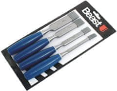 Beast Tools Set mizarskih PVC dlet za rezbarjenje 4 delni set 6-24mm