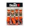 Beast Tools Set 4x trakov za privezovanje za avto 3m – gurtna